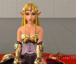 Zelda JOI 3d Take apart