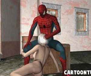 Super hero making out hot..
